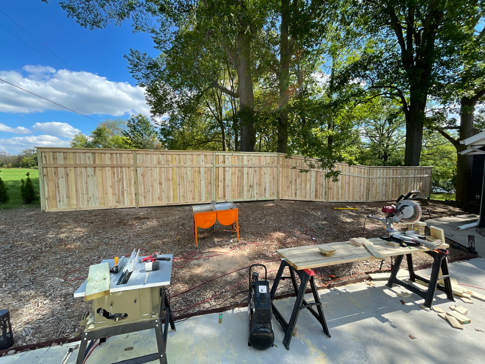 Wood Fence