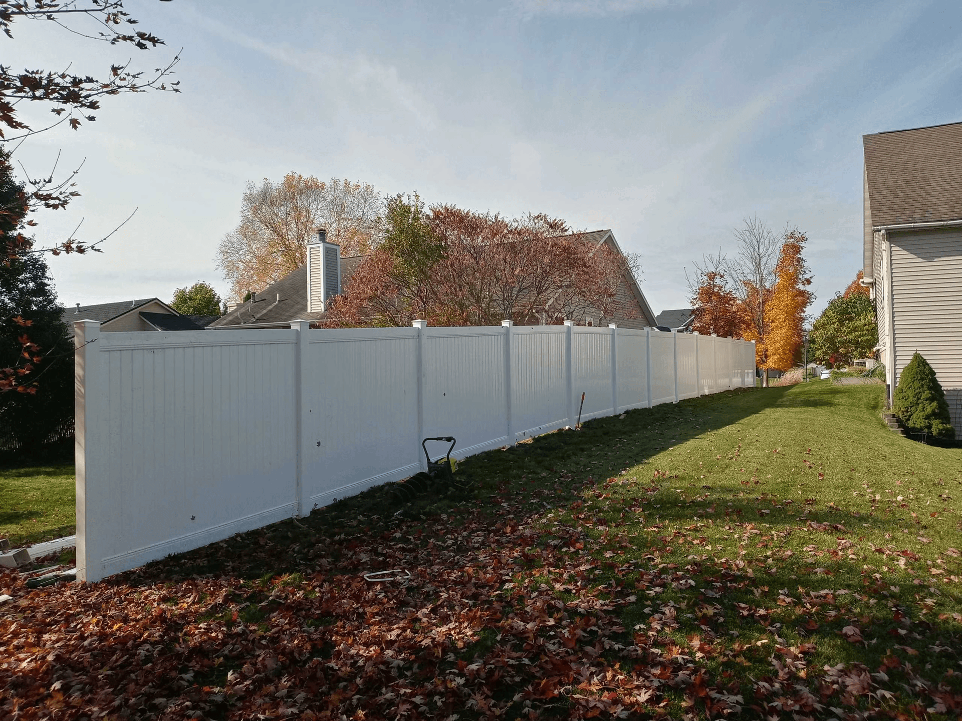 Vinyl Fence